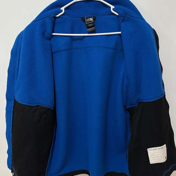 The North Face Boys Denali Full Zip Fleece Jacket Blue/Black XL (18/20) - Picture 3 of 14